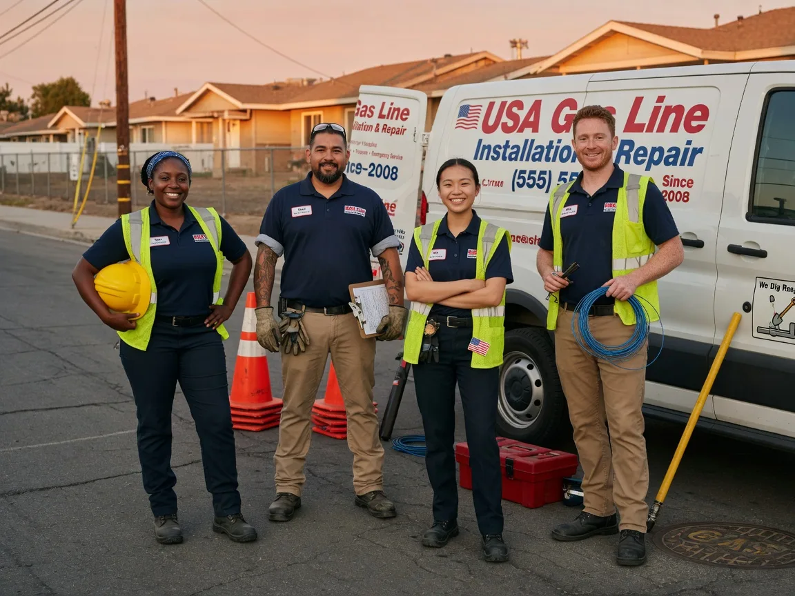 Gas Line Installation company in Mandaree, ND